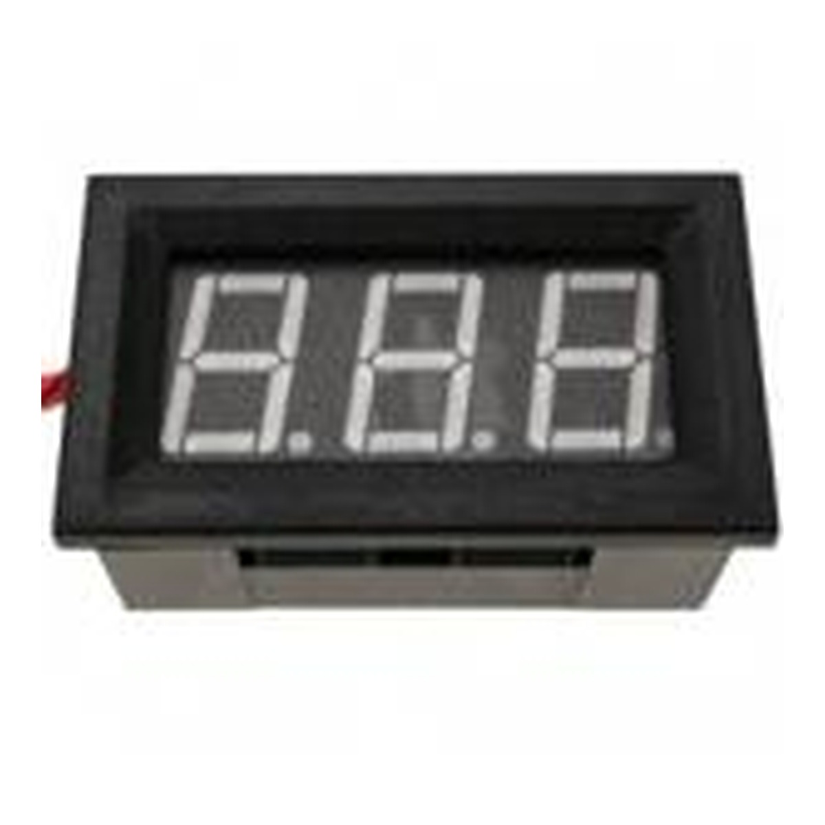 Mini voltmètre de panneau 23 x 11 mm à 3 chiffres