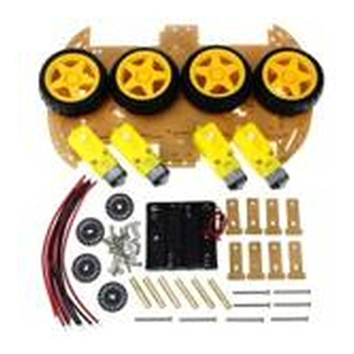 Kit de châssis de voiture robot 4 ROUE