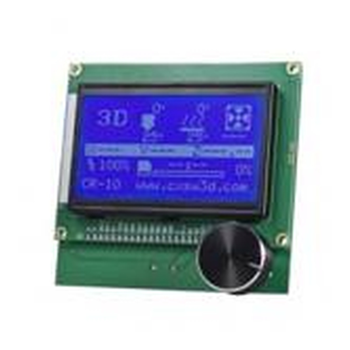 Contrôleur rampes 1.4 LCD 12864 écran bleu + câble