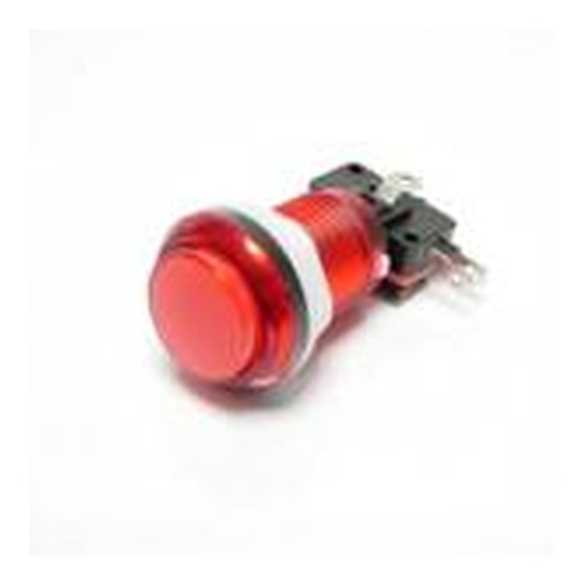 Bouton Poussoir Lumineux Rouge de 33mm