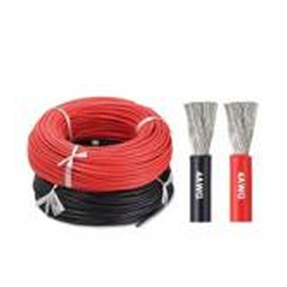 Câble électrique électronique UL3239 24AWG 2C 1,6mm en mètre, noir et rouge
