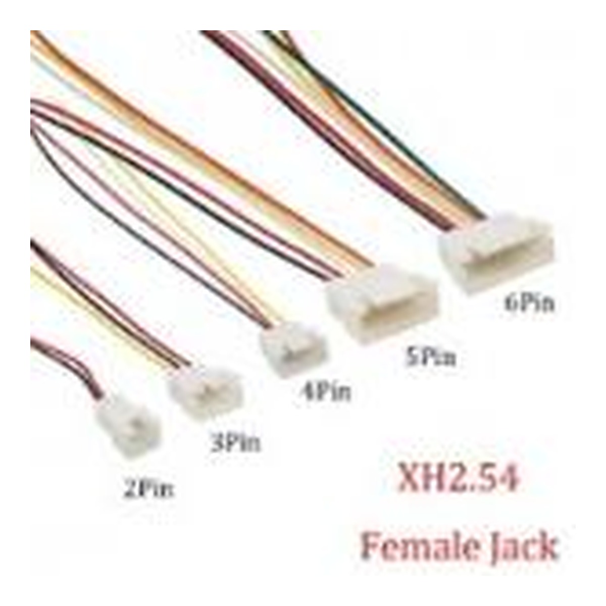 Cable XH 2.54mm Male-Femelle 5P JST