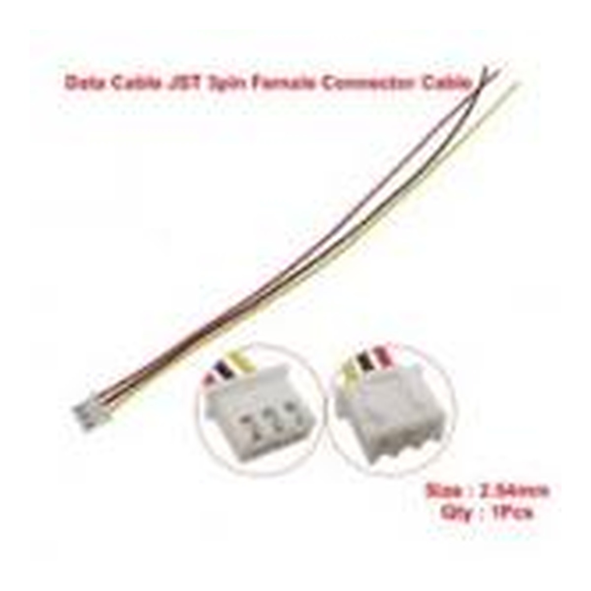 JST 3 broches femelle