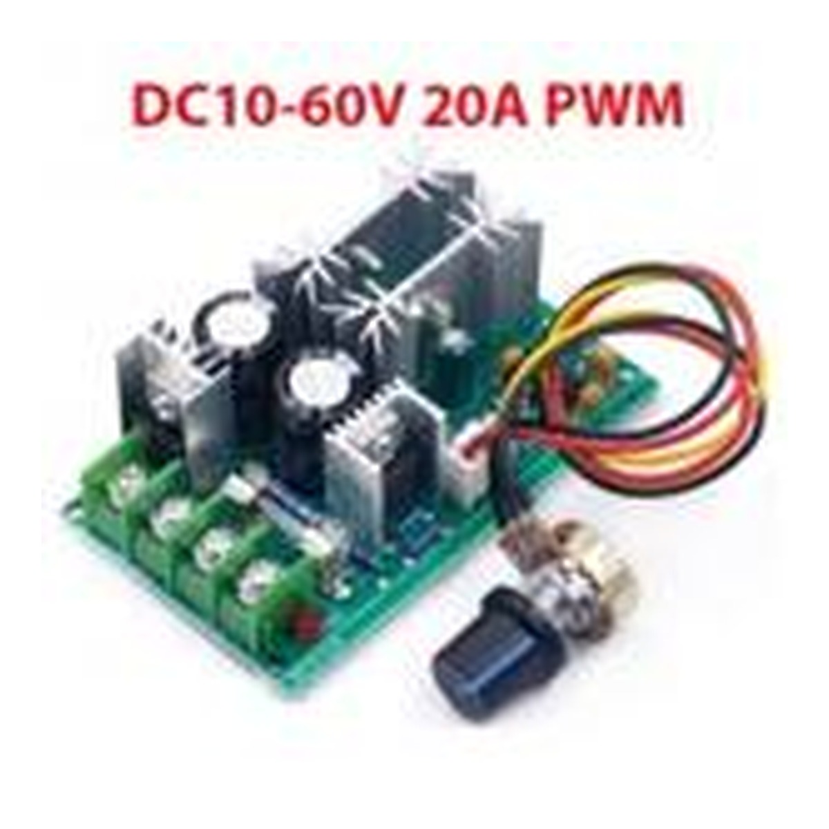 DC10-60V 20A PWM variateur de vitesse 1200W