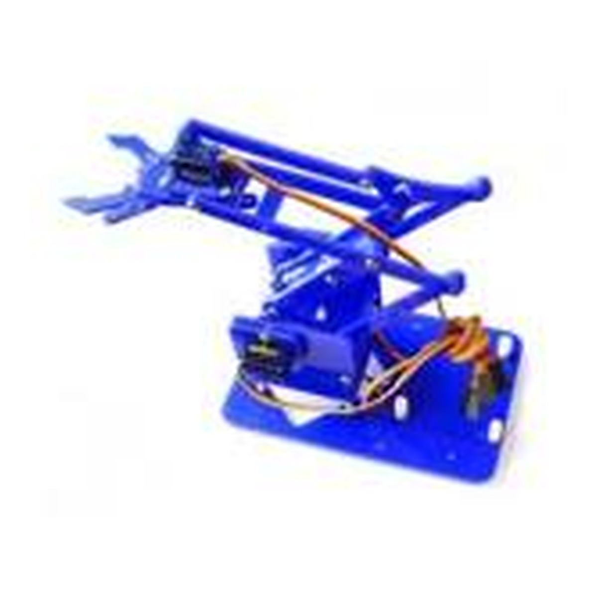 Kit de bras robotique en acrylique Bleu à monter soi-même