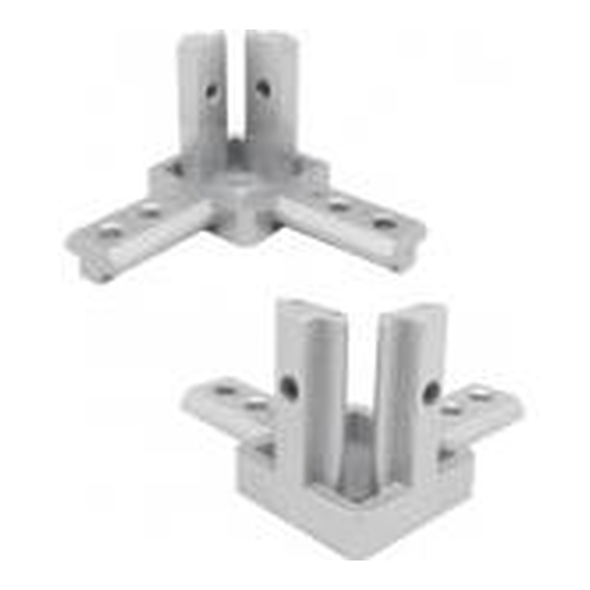 Connecteur d'angle à 3 voies 2020 profil aluminium