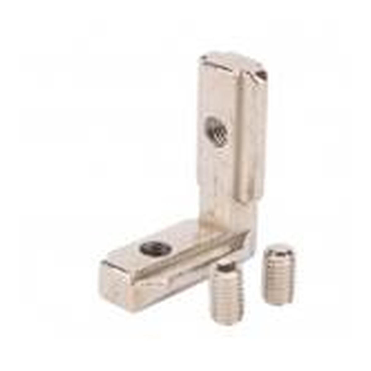 Connecteur d'angle L 2020, rainure de 6 mm profilé en aluminium