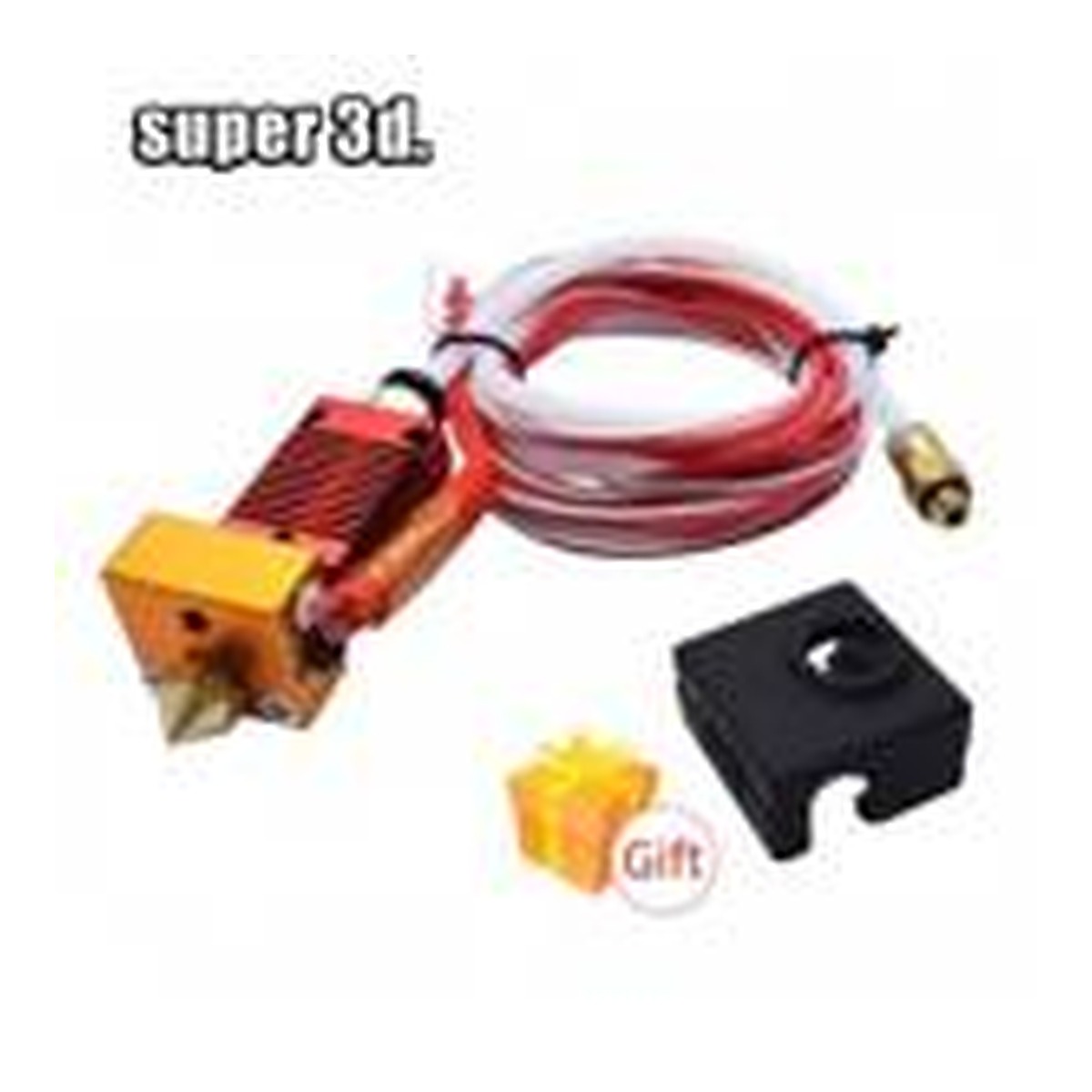 Hotend Extrudeuse 0.4mm MK8 Hotend Extruder Kit 12V