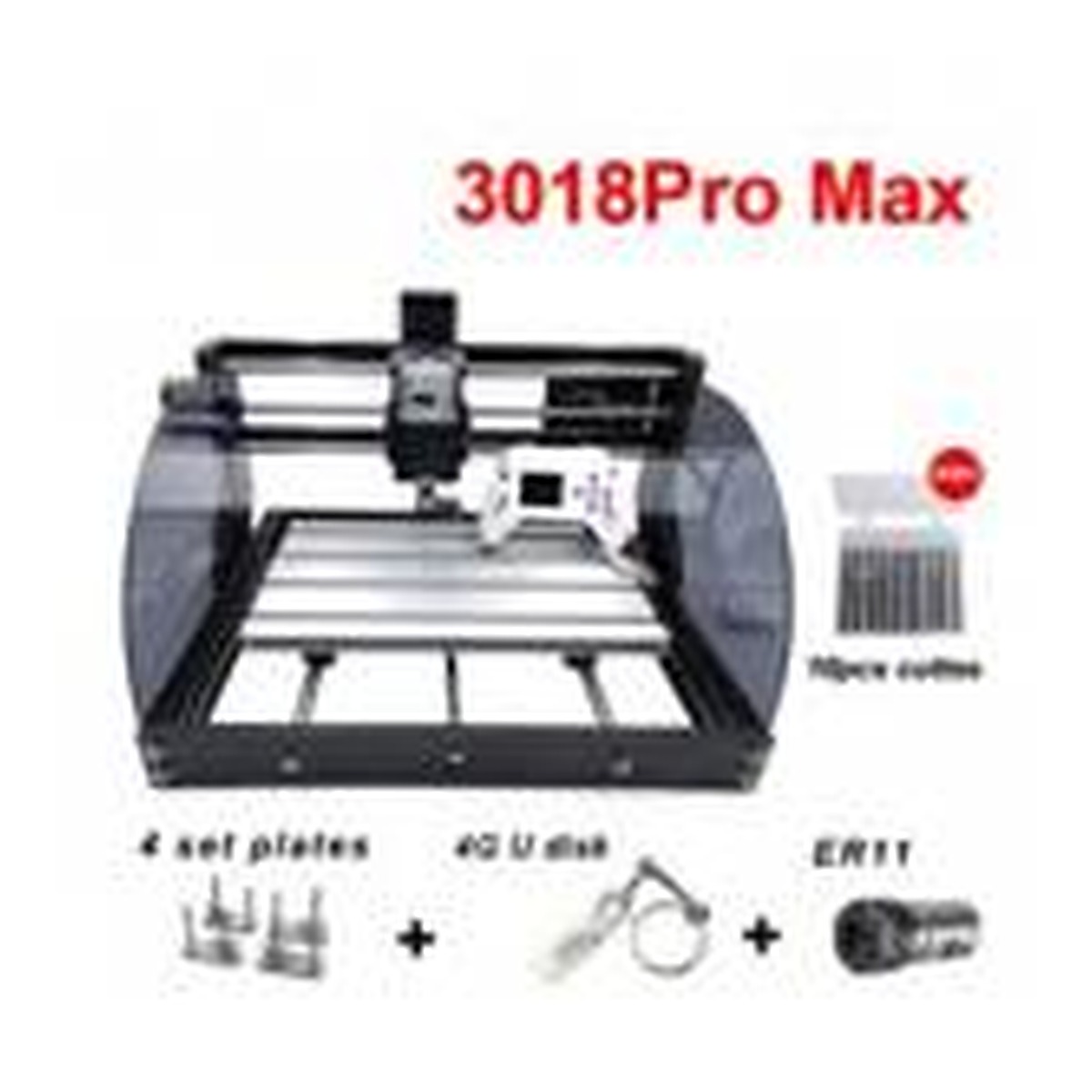 Machine CNC 3018 pro max 150W laser 40W