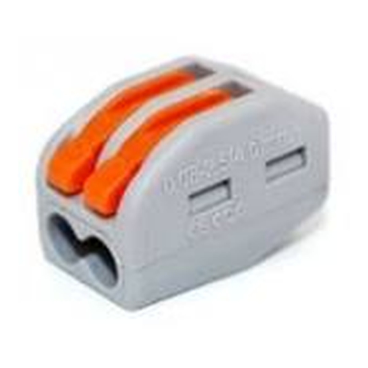 Bornier wago d'épissure 2P - PCT212