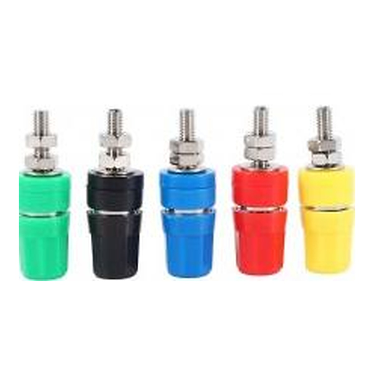 Connecteurs bananes en cuivre pur M4X36, 4 mm, 20 A