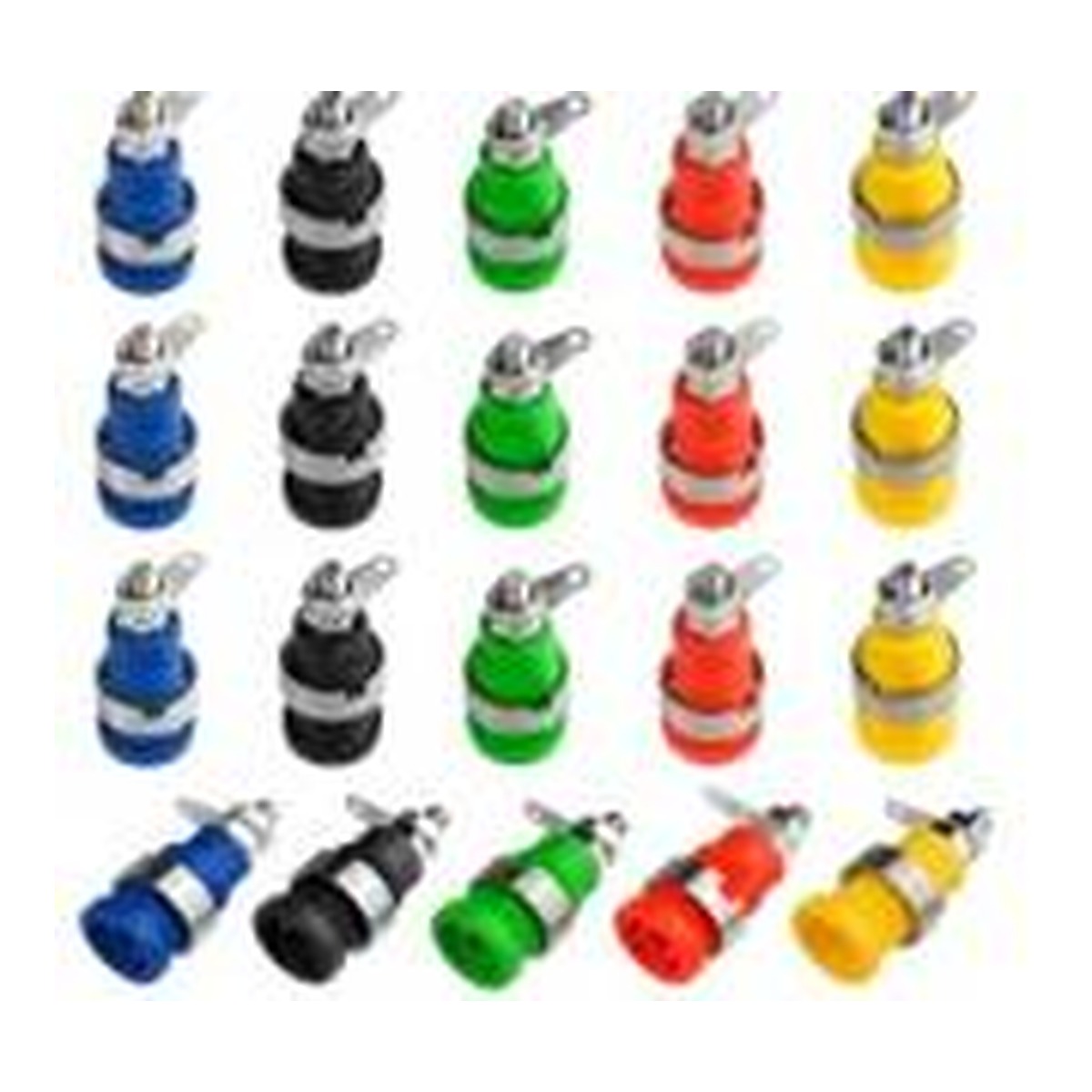 Connecteurs de prise banane femelle 4 mm, 1 kV, 32A
