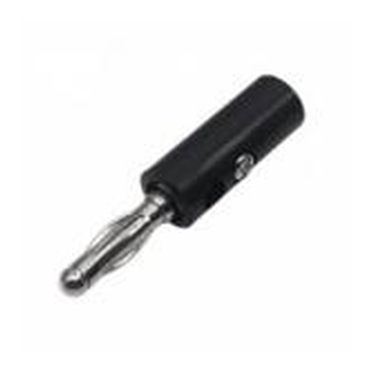 Fiche banane mâle 4 mm noir