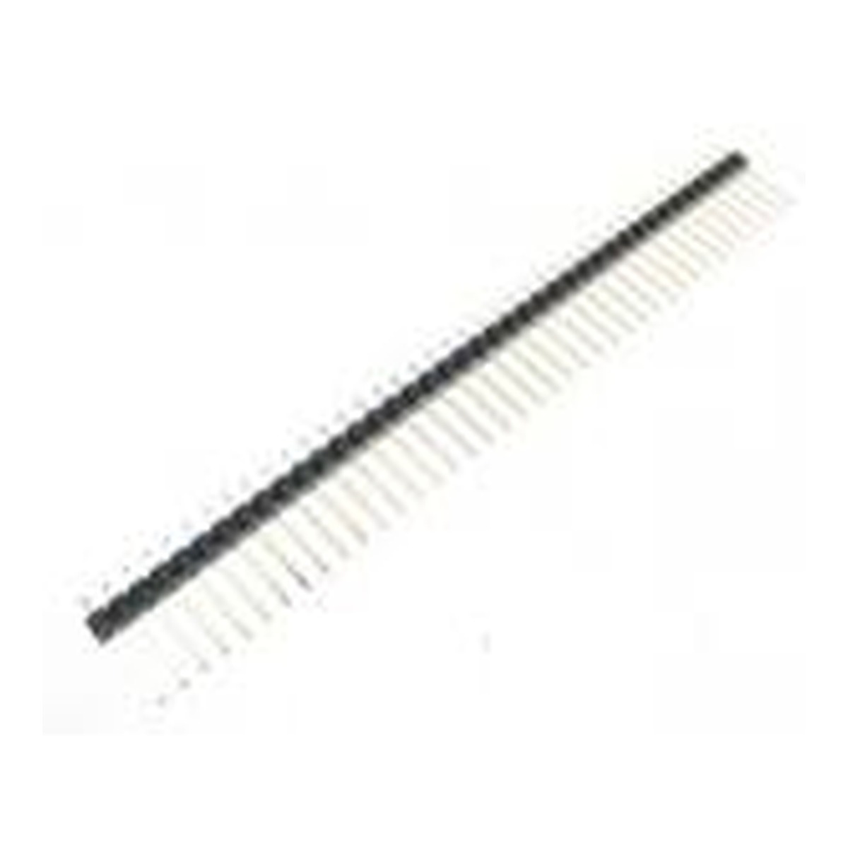 PIN HEADER 2,54MM 40P Noir / Broches mâles droites à 40 broches