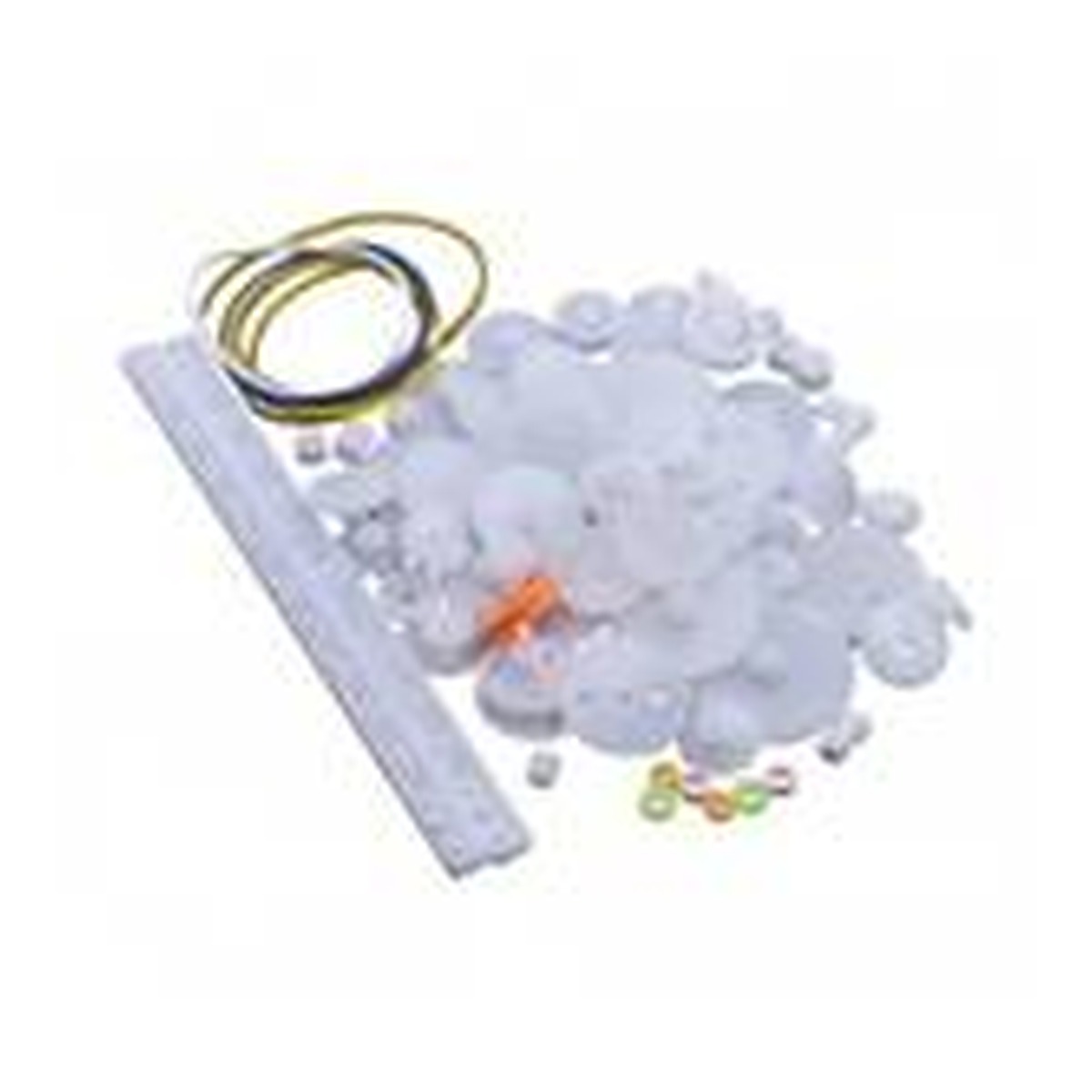 Plastique crémaillère, poulie, courroie, engrenage