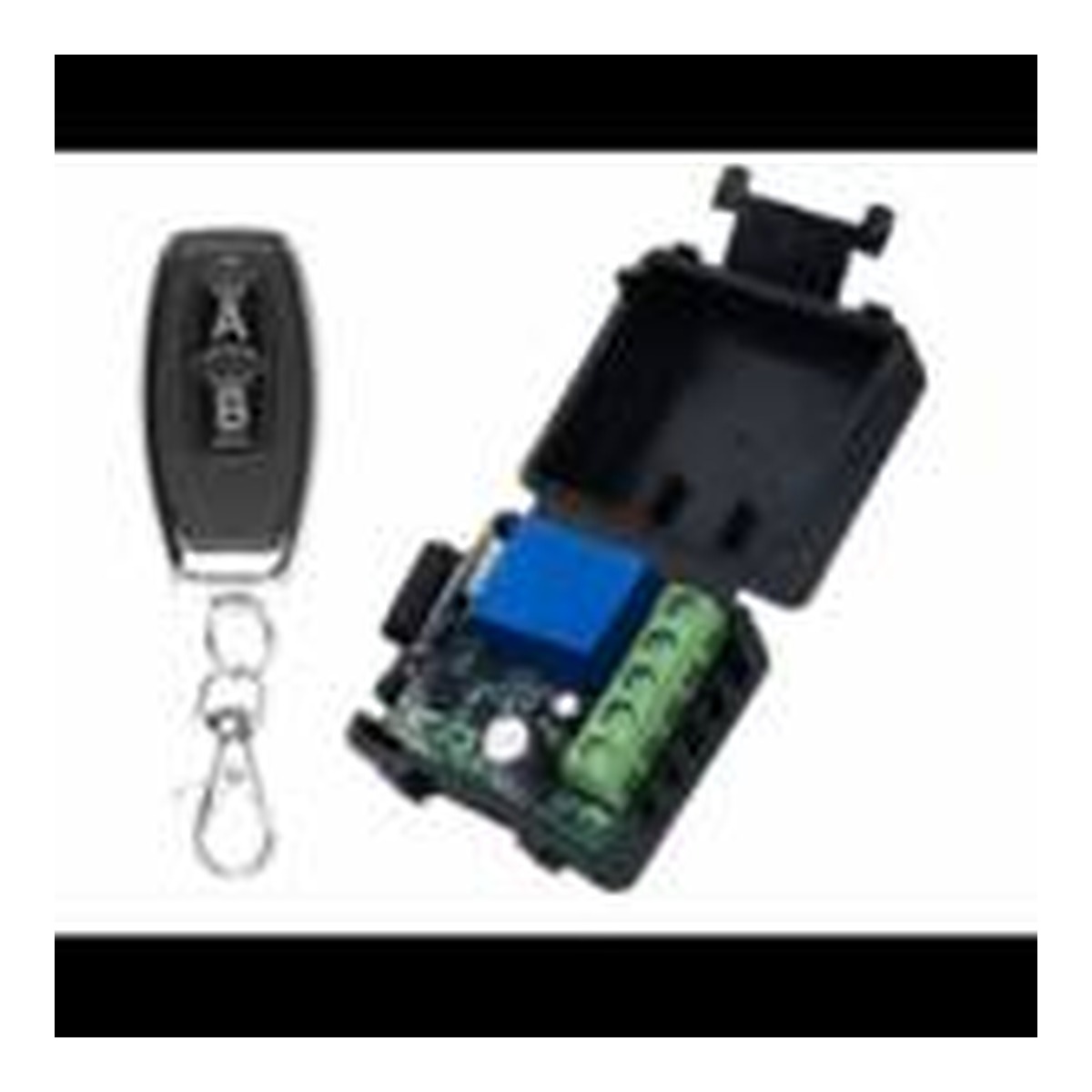 Commutateur de télécommande sans fil 433 MHz – Module récepteur relais 1 canal DC 12V