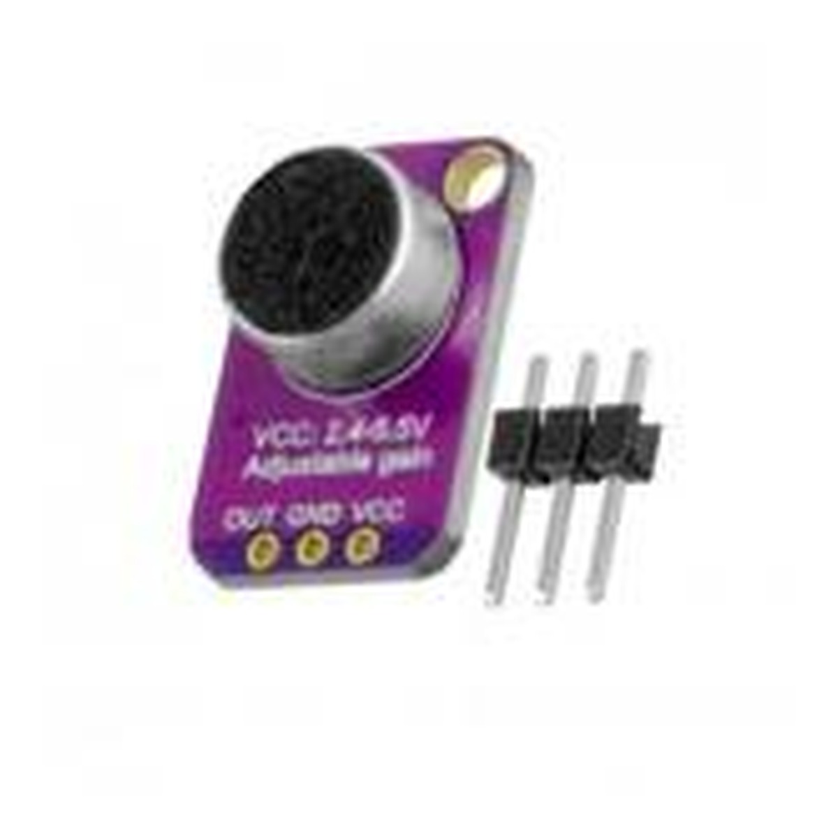 Module Amplificateur Microphone Électret MAX4466 à Gain Réglable