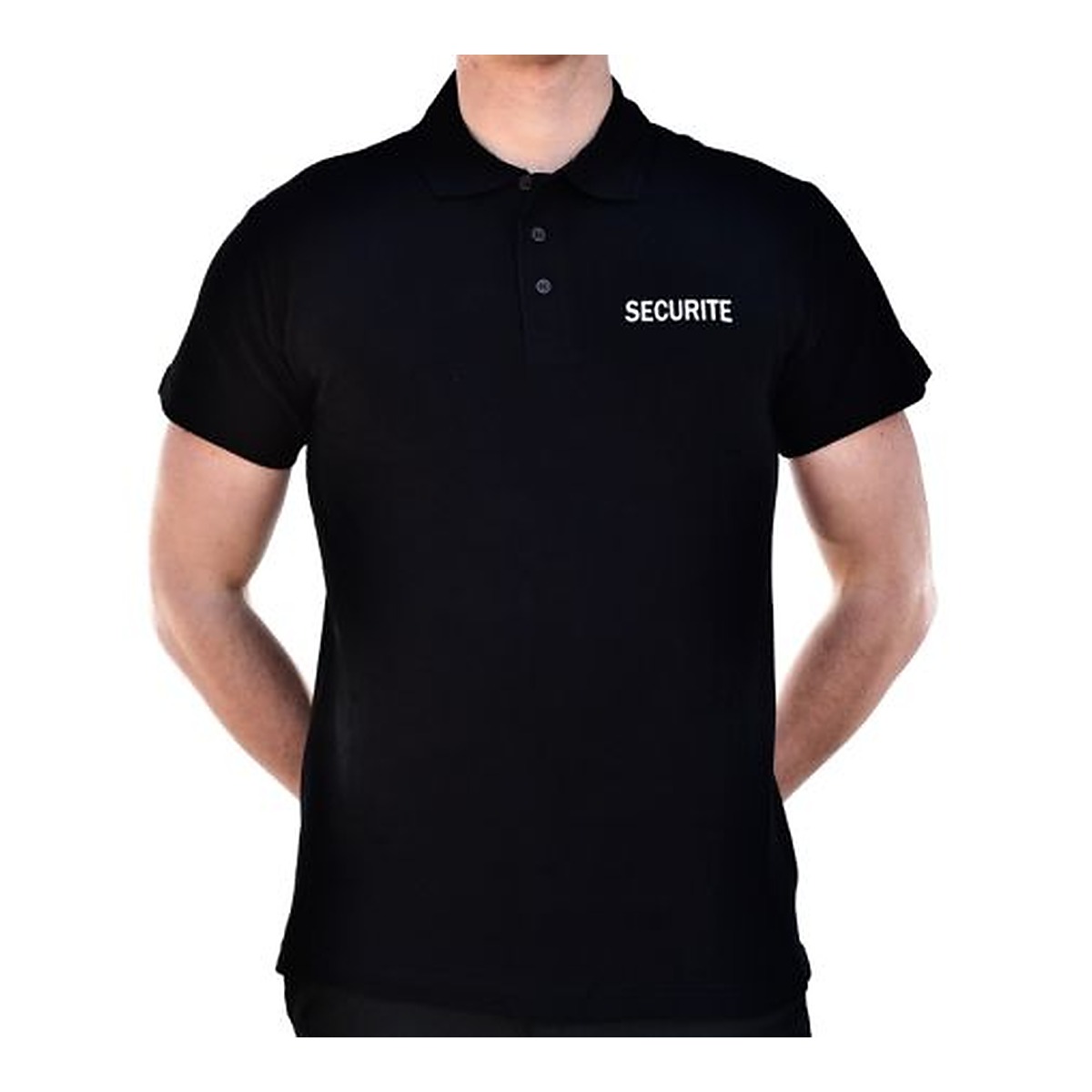 Polo de sécurité noir