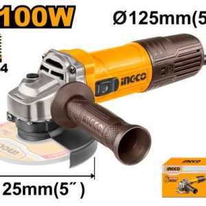 Meuleuse 125mm 1100W – INGCO - vue 1 - référence AG110028