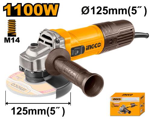 Meuleuse 125mm 1100W – INGCO