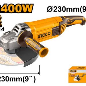 Meuleuse d'angle – INGCO – 220-240 V ~ 50/60 Hz - vue 1 - référence AG24008