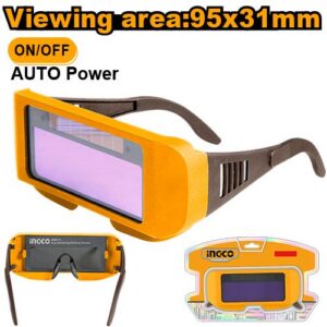 Lunettes de soudage auto-obscurcissantes – INGCO - vue 1 - référence AHM111