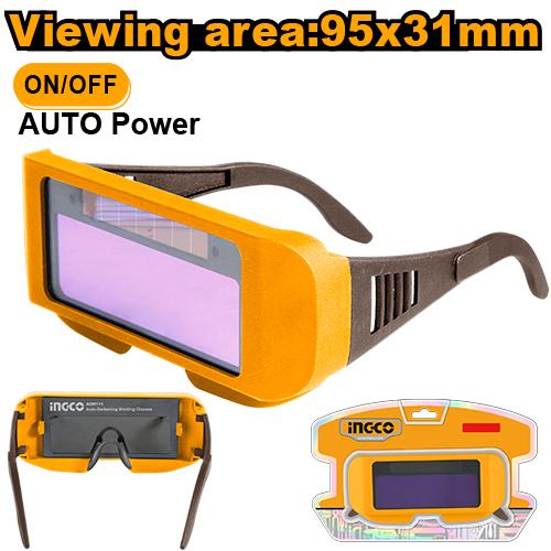 Lunettes de soudage auto-obscurcissantes – INGCO AHM111