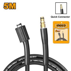 Tuyau haute pression connecteur rapide - 5m – INGCO - vue 1 - référence AHPH5028