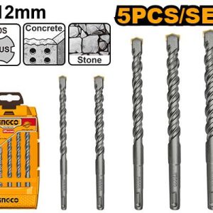Jeu de 5 forets SDS plus – INGCO - vue 1 - référence AKD2052