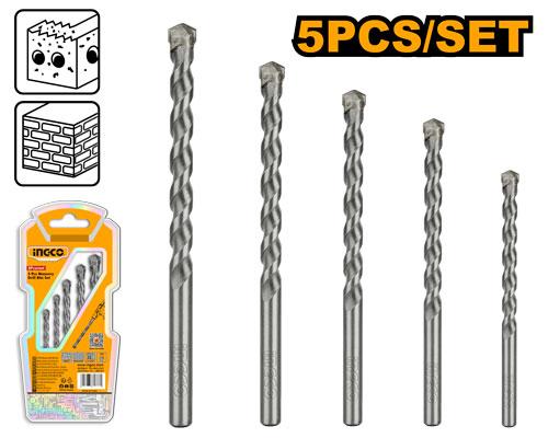 Set de forets à béton 5 pièces – INGCO AKDB3055