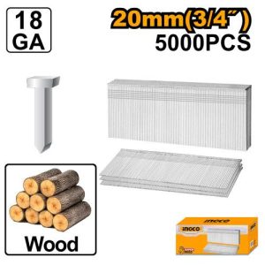 5000 clous galvanisés lisses calibre18 - 20x1,2 mm – INGCO - vue 1 - référence ANA18201