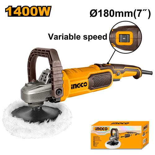 Polisseuse 180 mm 1 400 W – INGCO AP140016