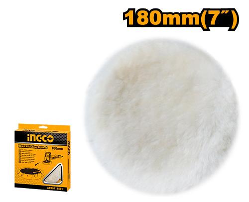 Bonet de polissage de laine 180mm – INGCO