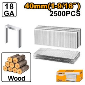 2500 Agrafes 40 mm – INGCO - vue 1 - référence AST18401