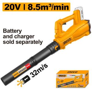 Soufleur a batterie sans batterie/chargeur 8,5m3/min – INGCO - vue 1 - référence CABLI20323