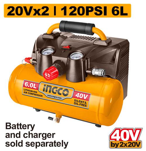 Compresseur d'air sans fil – INGCO CACLI2003