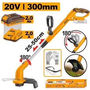 Débroussailleuse 20V 1 Batterie – INGCO - vue 1 - référence CGTLI20301