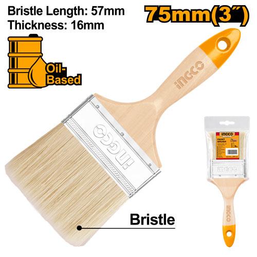 Pinceau en bois 75mm – INGCO – CHPTB0103