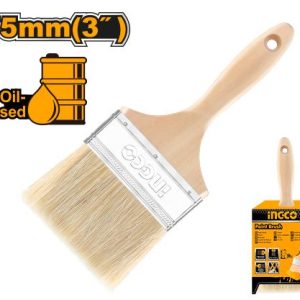 Pinceau en bois 75mm – INGCO – CHPTB0503 - vue 1 - référence CHPTB0503
