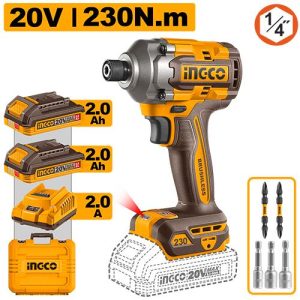 Visseuse a choc 20V 230N/M INGCO - vue 1 - référence CIRLI2023