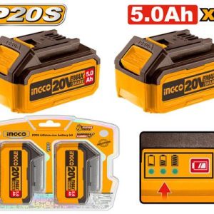 Kit de batterie lithium-ion P20S – INGCO - vue 1 - référence COSLI240464
