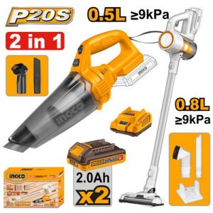 Kit aspirateur sans fil – INGCO - vue 1 - référence COSLI29832