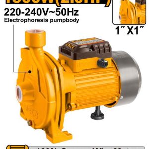 Pompe centrifuge 1500W 2Hp – INGCO - vue 1 - référence CPM15008
