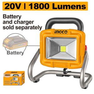 Lampe portative sans fil – INGCO - vue 1 - référence CWLI2025