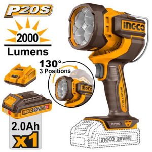Lampe de travail sans fil – INGCO – 20 V - vue 1 - référence CWLI20881