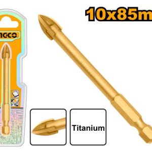 Foret pour carrelage et verre 10*85mm – INGCO - vue 1 - référence DBG1131008