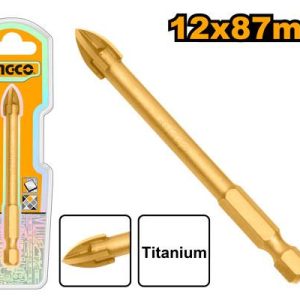 Foret pour carrelage et verre 12*87mm – INGCO - vue 1 - référence DBG1131201