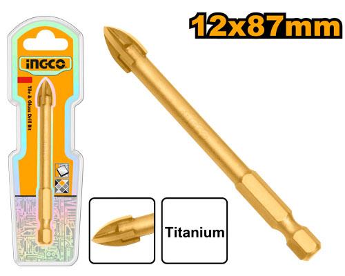 Foret pour carrelage et verre 12*87mm – INGCO