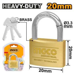 Cadenas 20mm 40G – INGCO - vue 1 - référence DBPL0202