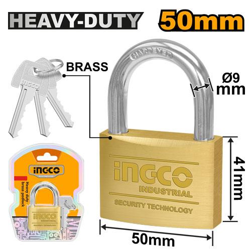 Cadenas en laiton robuste 50mm 270g – INGCO